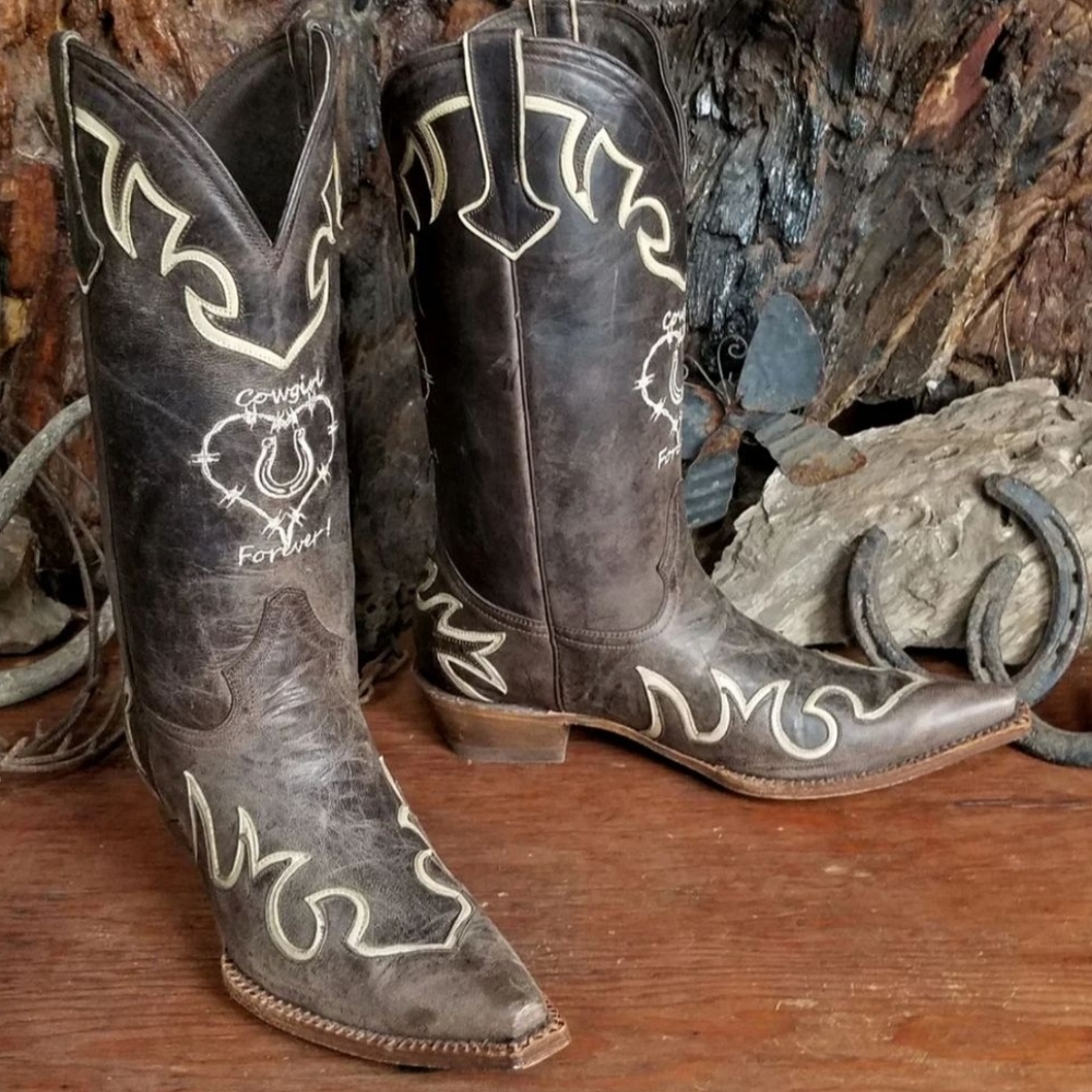 NWOB Pecos Bill cowboy boots 10B - Picture 4 of 6